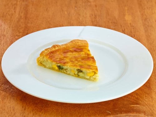 Poblano-pepper fish puff pastry