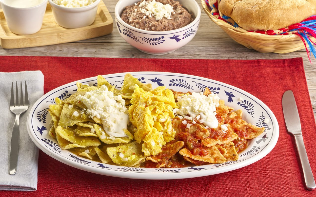 Chilaquiles bandera