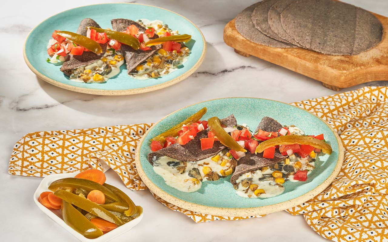 Quesadillas de huitlacoche