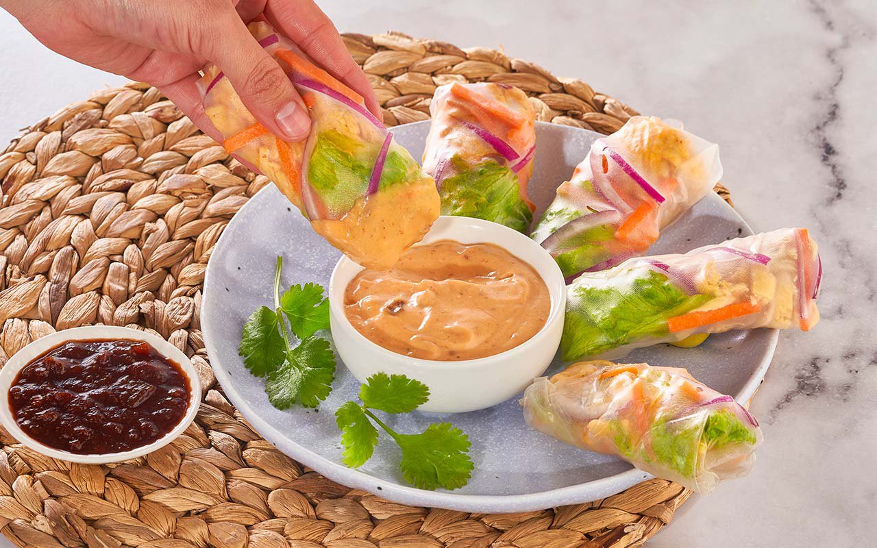 Envueltos con hoja de arroz