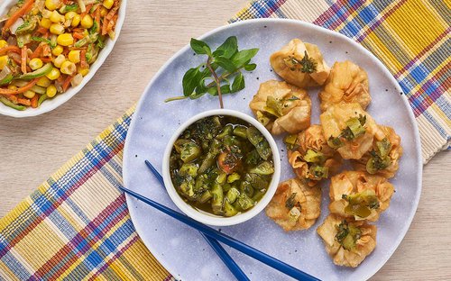 Dumplings de verduras