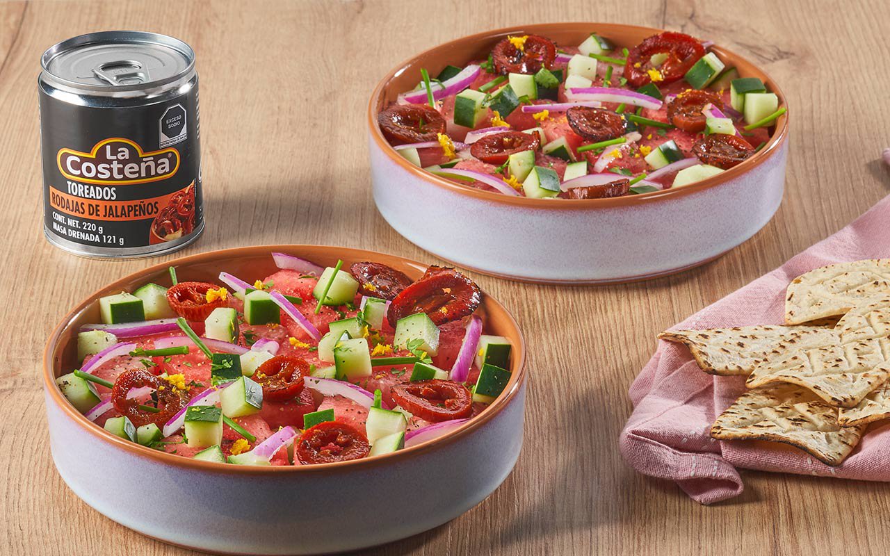 Ceviche de sandía