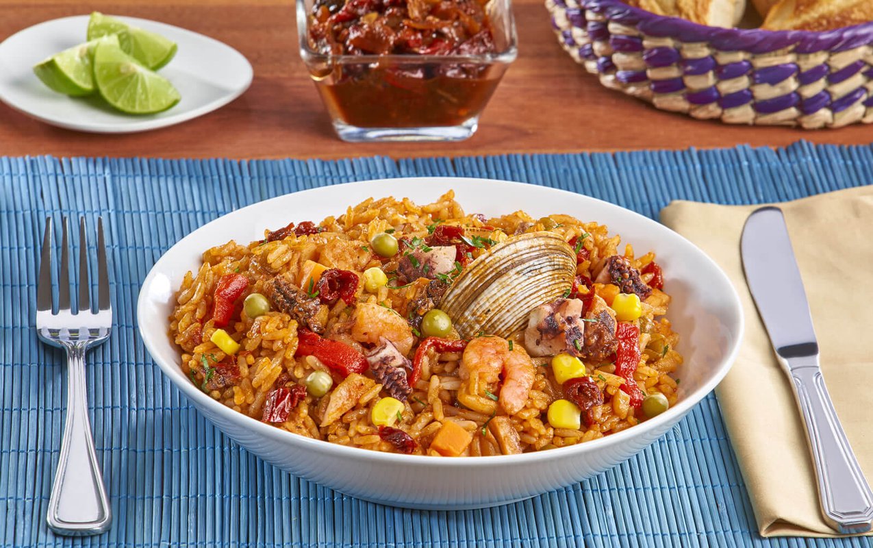 Arroz con mariscos