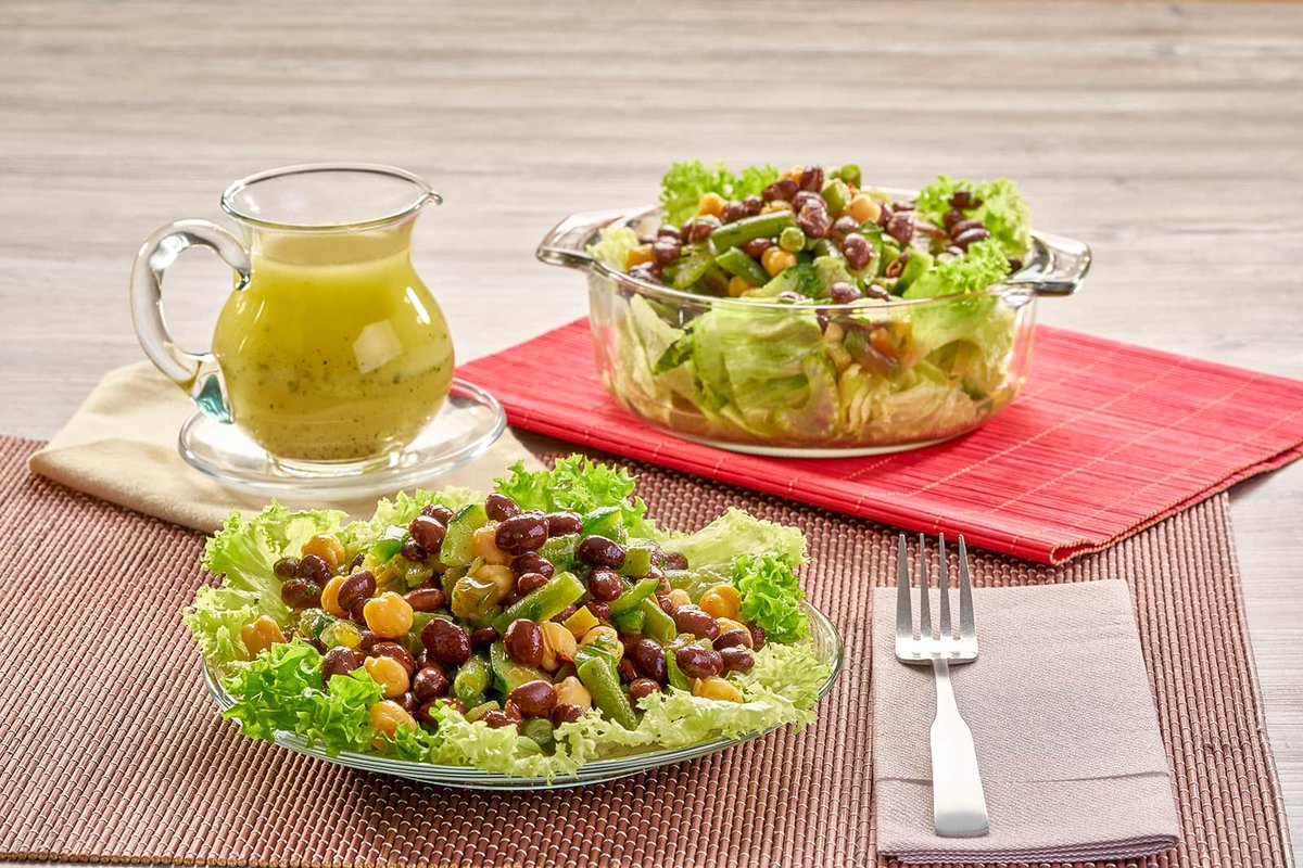 Ensalada de frijoles Negros