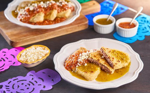 Tlacoyos hundidos
