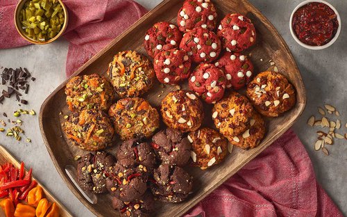 Mini cookies picantes