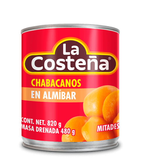 Chabacanos en almíbar mitades La Costeña®