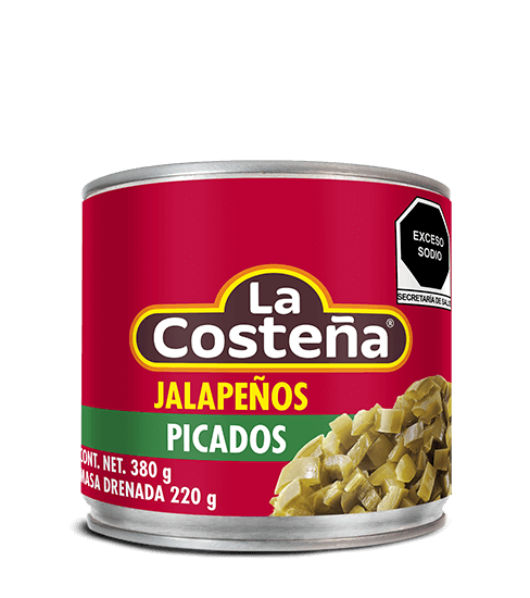 jalapeños picados en escabeche