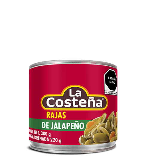 rajas de jalapeños