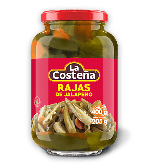 rajas de jalapeño