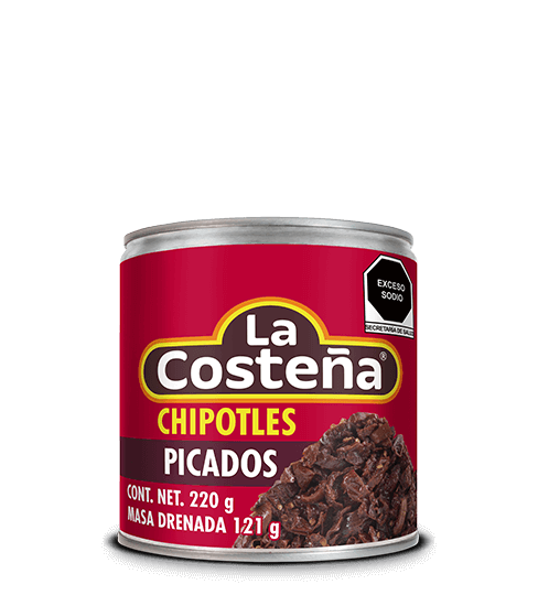 chipotles picados en adobo
