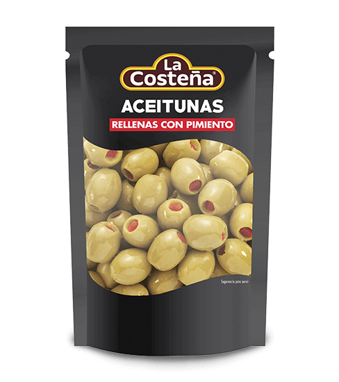aceitunas rellenas con pimiento