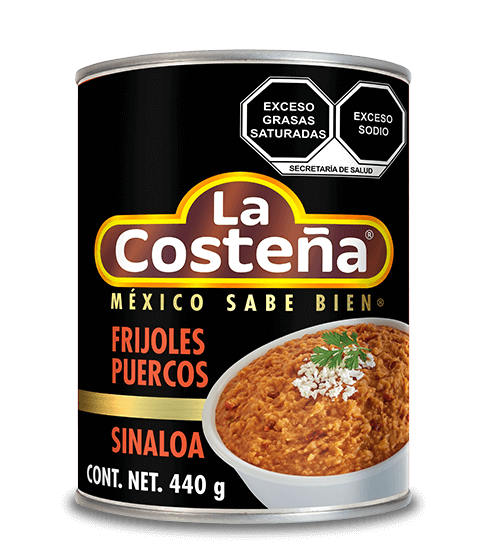 Frijoles puercos Sinaloa