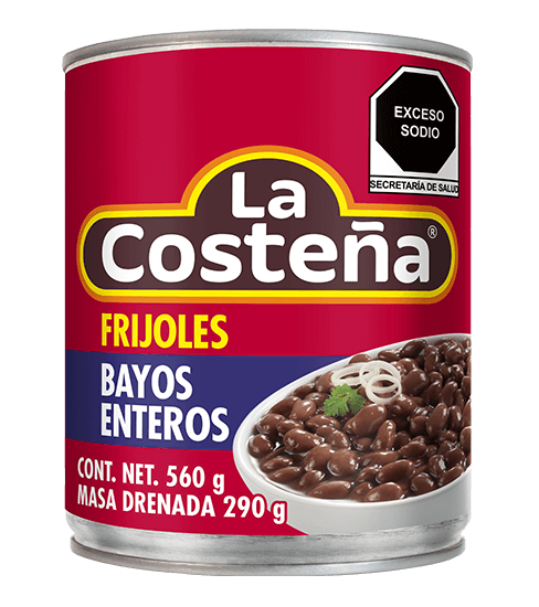 frijoles bayos enteros