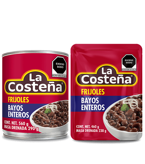 frijoles bayos enteros