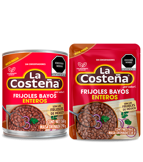 frijoles bayos enteros