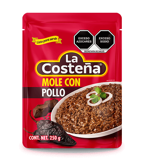 Mole con pollo