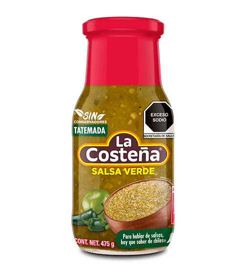 Salsa verde tatemada