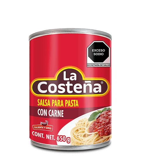 Salsa para pasta con carne