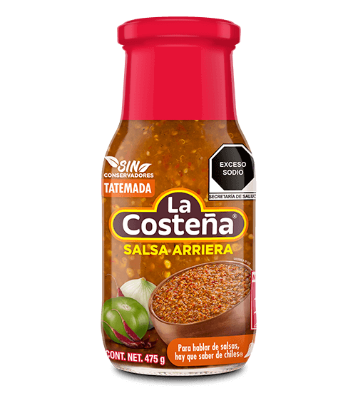 Salsa arriera tatemada