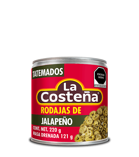 Rodajas de Jalapeño Tatemados